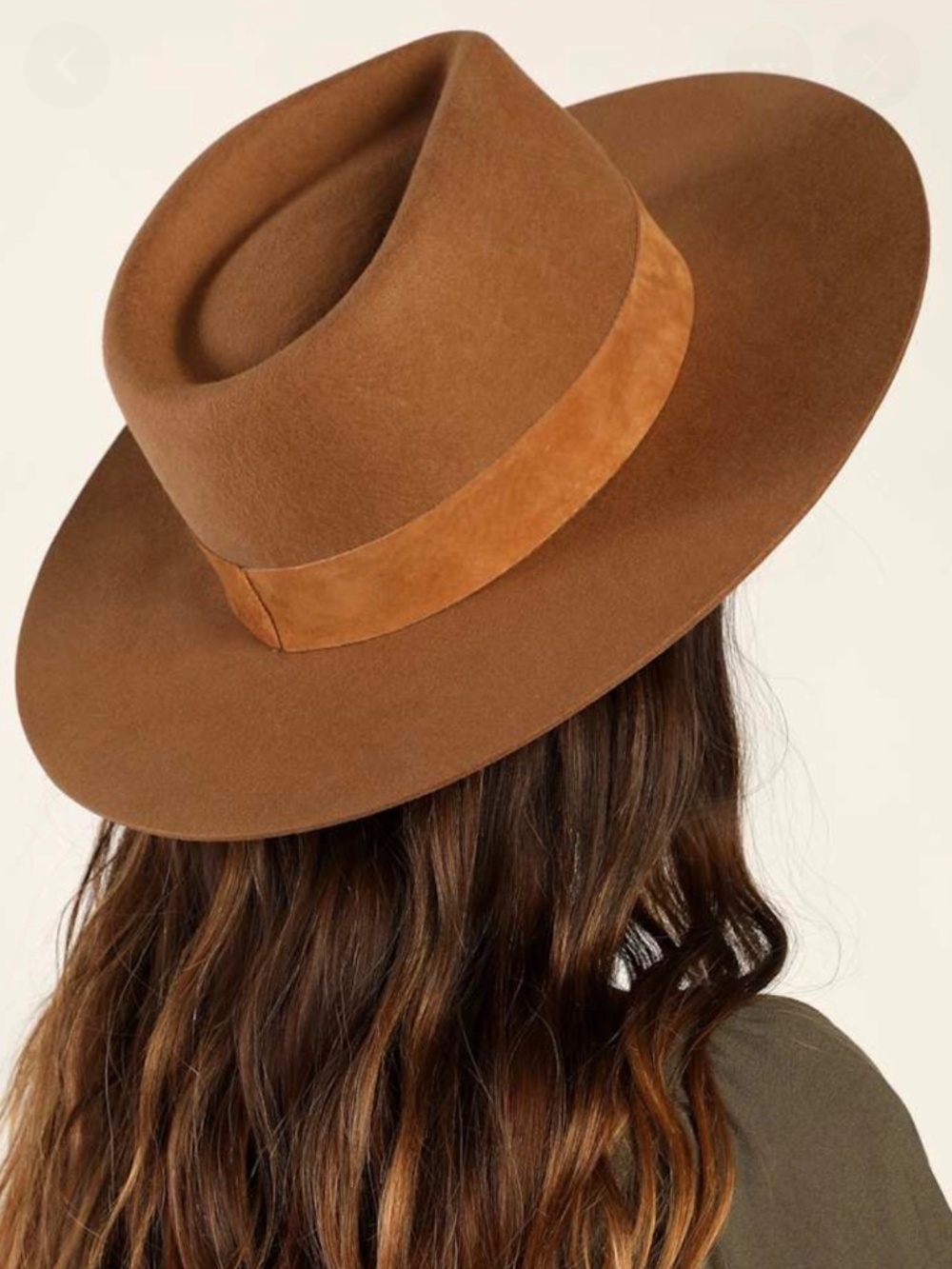 LACK OF COLOR โ MIRAGE HAT IN CARAMEL